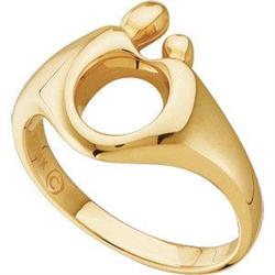 14k GOLD RING  MOTHER CHILD Design #987949
