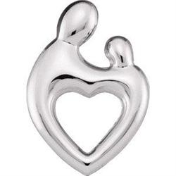 14k Gold Pendant MOTHER  w CHILD #987950