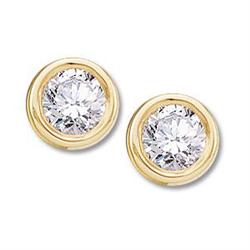 14k DIAMOND Earstuds .50 CARATS!  #987985
