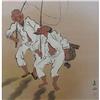 Image 1 : CHINESE WATERCOLOR PAINTING OF TWO FISHERMEN #988054