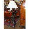 Image 1 : Forged Iron Griffin Floor Lamp c.1920 #988075