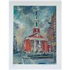 Image 1 : Kamil Kubik, Brick Church, Signed Print #988430