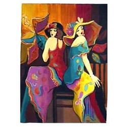 Isaac Maimon, Sisters Canvas Print #988437