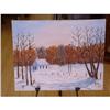 Image 1 : Winter Scene Painting #988467