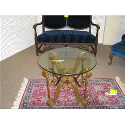 Glass Top Table #988475