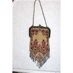 Enameled Mesh Purse #988522