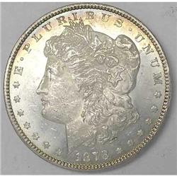  1878 - 7/8 TF MS63 MORGAN SILVER DOLLAR #988536