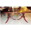 Image 1 : 4002 - Mahogany Drexel Dining Table Carved #998123