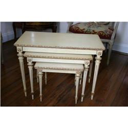 Louis XVI Nesting Table Trio #998253