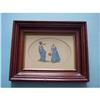 Image 1 : PETIT POINT PICTURE Dutch Couple #998263