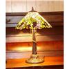 Image 1 : Stunning Stained Glass Desk Lamp #998597