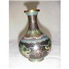 Image 1 : Chinese cloisonné Vase Sku1430 #998747
