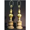 Image 1 : pair gild lamp  #998927