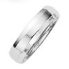 Image 1 : PLATINUM WEDDING BAND his and hers ring bridal #999023