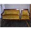 Image 1 : SHERATON  LOVESEAT & CHAIR #1008513