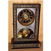 Image 1 : 19c Neoclassical Gilbert Alarm Manlte Clock #1008717