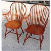 Image 1 : Maple Windsor Braceback Armchairs Arm Chair #1008750