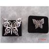 Image 1 : Lot 2 TRIFARI Butterfly Pins  Figural  Brooch #1021773