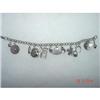 Image 1 : Coro Charm Bracelet 1960s? 14 charms #1021808