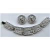  Sarah Coventry Silver  Filigree Bracelet#1021901