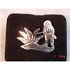 Estate Mexican Sterling  BETO  BROOCH FIGURAL #1022078