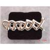 XXXOOO Sterling Silver Love Brooch Pin #1022106