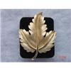 Vintage Trifari Gold Leaf Brooch #1022118