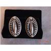1940S DANECRAFT Sterling Screwback Earrings #1022184