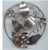 Image 1 : Large Sterling  Holly Design Brooch #1022328
