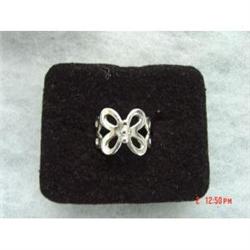 Estate  Mexican  BUTTERFLY STERLING RING SIZE#1022493