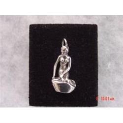 Estate Bernhard Hertz Denmark Sterling Pendant #1022513
