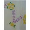 Lovely Embroidered Tea Tablecloth #1022792