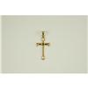 Image 1 : 14k SOLID GOLD CROSS Pendant #1023076