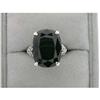 Image 1 : Antique Style FILIGREE Ring BLACK ONYX #1023087