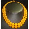 Thermo Lucite Bead Necklace #1023127