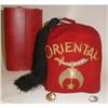 Image 1 : VINTAGE SHRINERS ORIENTAL FEZ W/ORIGINAL BOX #1023132