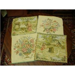 Exceptional Lot of FrenchTapestry Pillow Forms #1023250