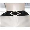 Image 1 : Signed Art Velvet Rhinestone Collar Necklace #1023300