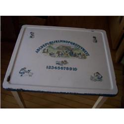 Rare Childs Granitware Table #1023536