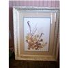 Image 1 : Framed Picture of Dried Flowers and Ferns #1023561
