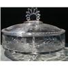 Image 1 : CAMBRIDGE Covered CANDY Dish FOOTED 3 Part #1023793