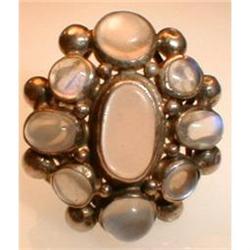 Moonstone STERLING Ring ANTIQUE #1023798