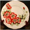 Image 1 : LIMOGES Plate T&V RED Poppies HAND Painted #1023952