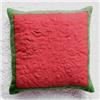 Image 1 : French Style Quilted Square Silk Pillow Cover #1023991