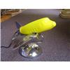 Image 1 : Repo. 1970?s Yellow Airplane lamp. #1024186