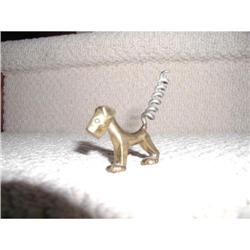 English Brass Dog Corkscrew #1024592