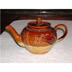 English Lambeth Stoneware Tea Pot #1024622