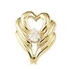 0.75 ct DIAMOND solitaire pendant jewelry gold #1024796
