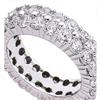 2.50 cts diamonds wedding band ring white gold #1024809