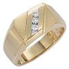Diamonds 0.60 F VVS2 YELLOW GOLD diamond ring #1024820